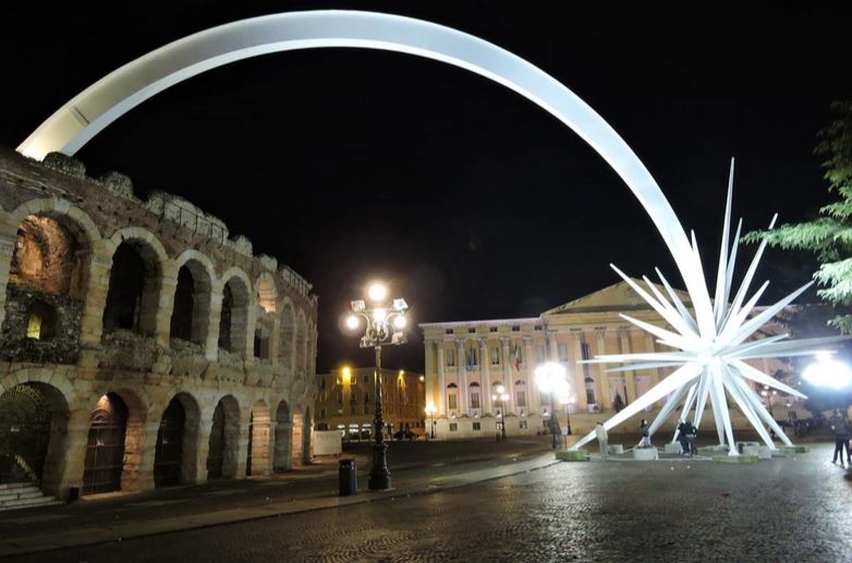 AGSM Lighting ha acceso anche quest’anno la Stella della Bra, tradizionale simbolo del Natale per ogni veronese
