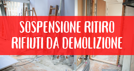 ASVO sospende la raccolta dei rifiuti da demolizione in attesa di chiarimenti sulle recenti modifiche normative