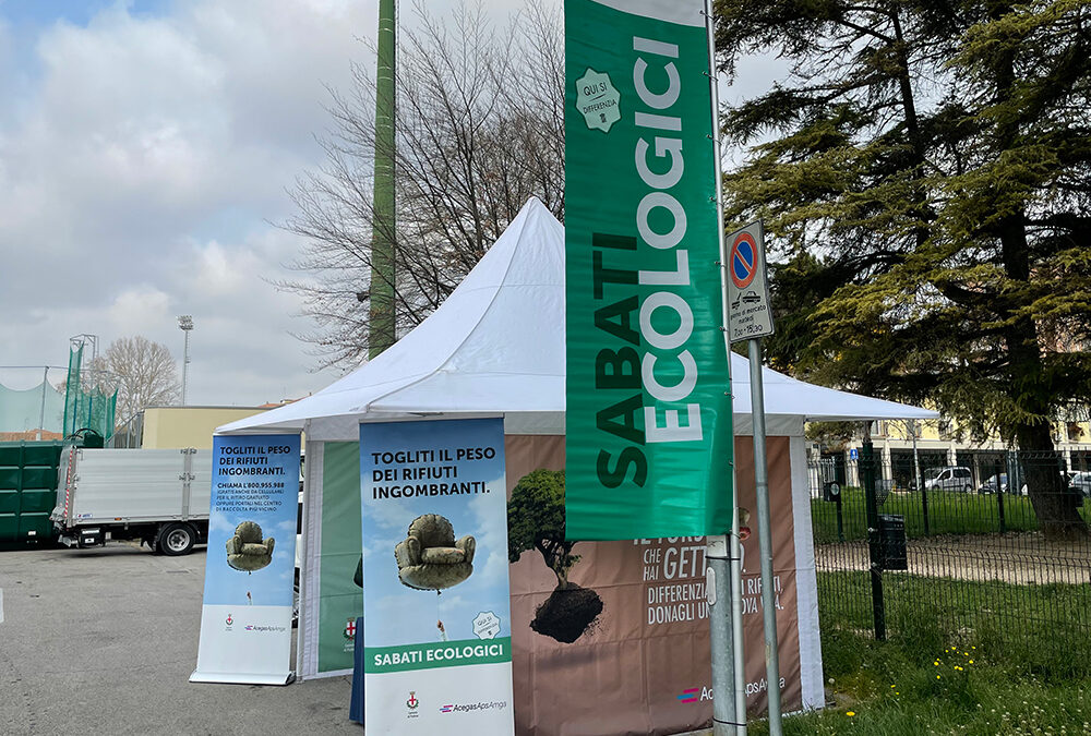 Nuovo appuntamento con i “Sabati Ecologici e del Riuso” di AcegasApsAmga nel fine settimana all’Arcella di Padova