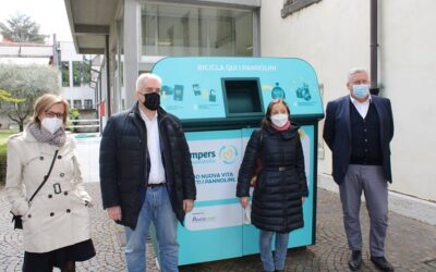 Ora la raccolta differenziata dei pannolini usati a Verona si avvale di innovativi  cassonetti automatizzati
