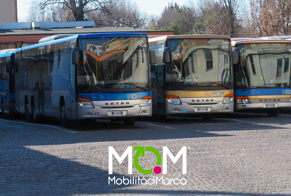 Bus di Mobilità di Marca deviati con fermate fuori servizio a Sarmede e Conegliano a causa di cantieri stradali