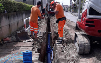 A giorni Alto Trevigiano Servizi completerà la realizzazione delle nuove condotte idriche a Caerano San Marco