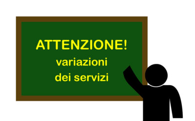 Variazioni e alcune irregolarità con anche sospensioni dei servizi sono annunciati dalle aziende pubbliche del Veneto