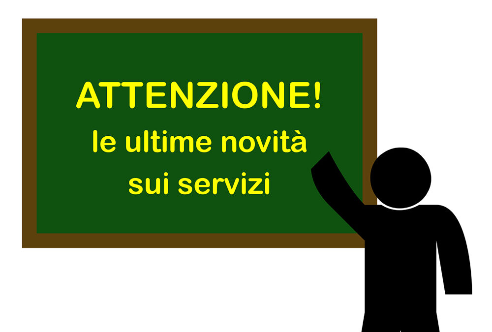 Acquevente, ACTV Venezia, ATV Verona, Busitalia Veneto, Dolomiti Bus e Mobilità di Marca segnalano  variazioni dei servizi