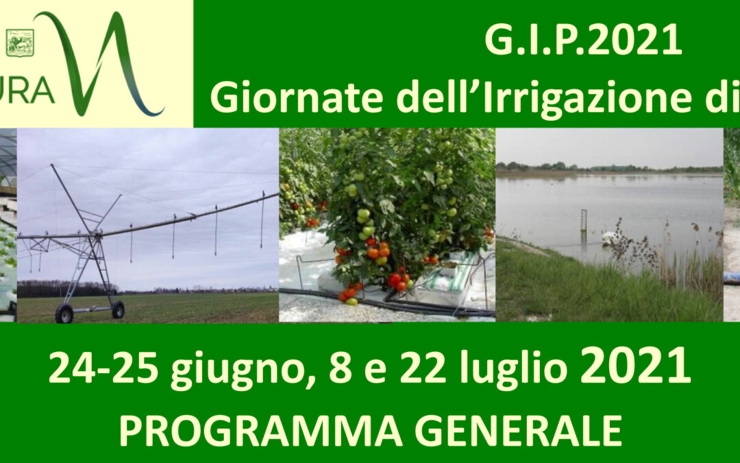 Ai blocchi di partenza le “Giornate dell’irrigazione di precisione 2021” dell’agenzia regionale Veneto Agricoltura
