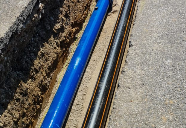 Ad Alano di Piave proseguono i lavori di Alto Trevigiano Servizi resi necessari dai danni causati dalla tempesta VAIA