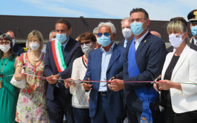 Il nuovo polo logistico di Mobilità di Marca a Treviso è stato inaugurato. Ha una superficie di 33 mila metri quadri