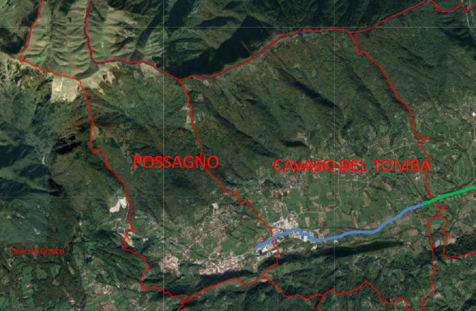 Possagno e Cavaso del Tomba: al via i lavori per la realizzazione di un nuovo collettore fognario lungo oltre 4 chilometri
