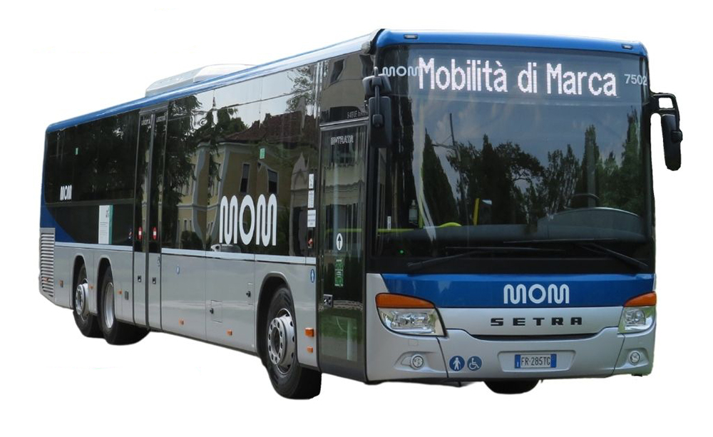 I bus di MOM saranno deviati a Gaiarine, Treviso e a Vittorio Veneto. Alcune fermate saranno fuori servizio