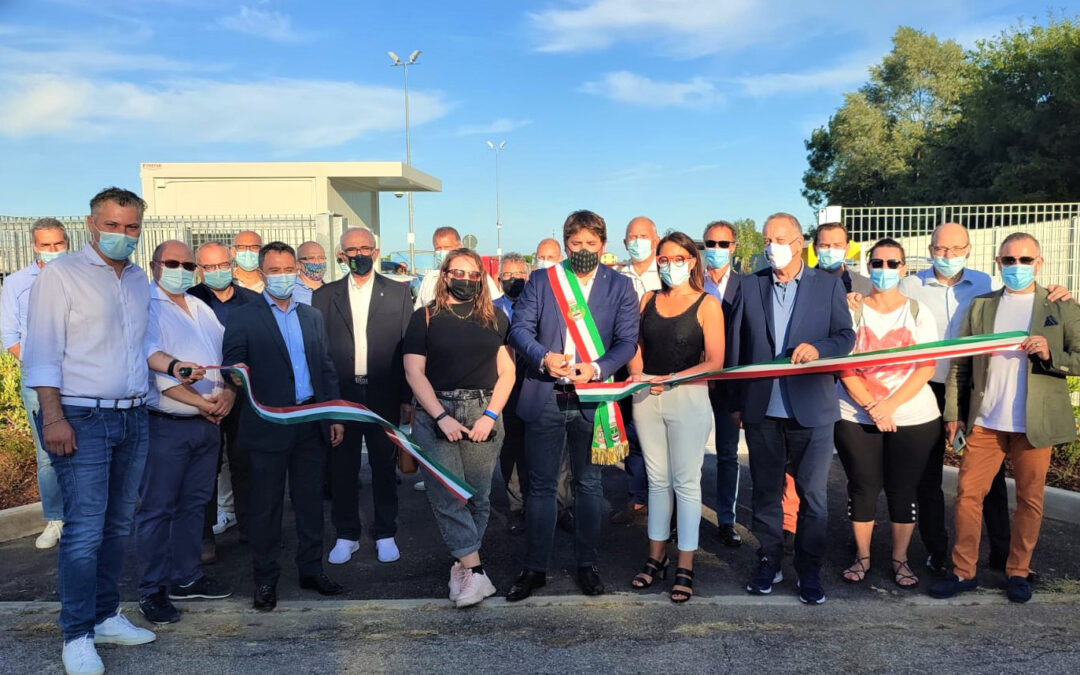 A Marcon è stato inaugurato il nuovo centro di raccolta comunale dei rifiuti gestito dal Gruppo Veritas in via Praello