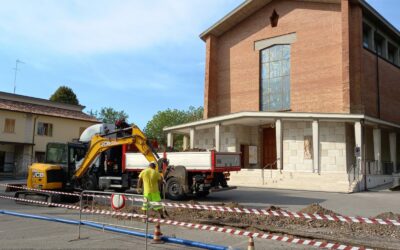 Nuovo cantiere di Alto Trevigiano Servizi per migliorare le reti idrica e della fognatura nel capoluogo della Marca