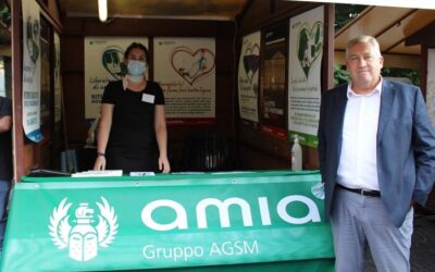 Stand informativo di AMIA sino a domenica alla diciannovesima edizione de “Le Piazze dei Sapori” a Verona