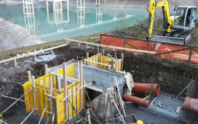 L’azienda Gestione Servizi Pubblici ha investito 335 mila euro per il nuovo collettore fognario a Domegge di Cadore