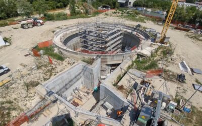La costruzione dell’idrovora di via Torino a Mestre contro gli allagamenti sarà completata da Veritas in primavera