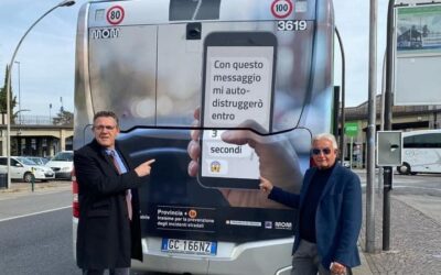 Campagna per la sicurezza stradale della Provincia di Treviso promossa sugli autobus di Mobilità di Marca