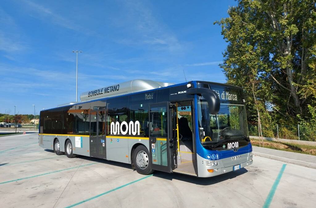 A MOM è arrivato il primo autobus a metano con motore endometrico Euro 6 a ridotto impatto ambientale