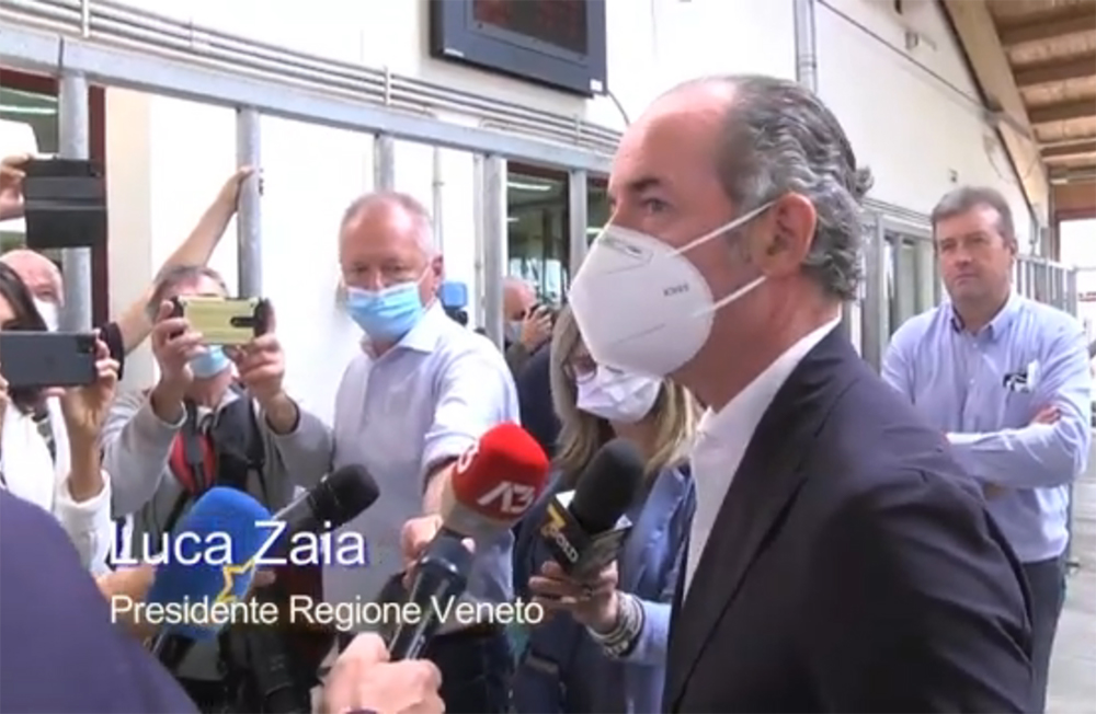 Veneto Agricoltura: è on line il video della visita del governatore Luca Zaia al Centro Tori di Intermizoo a ValleVecchia
