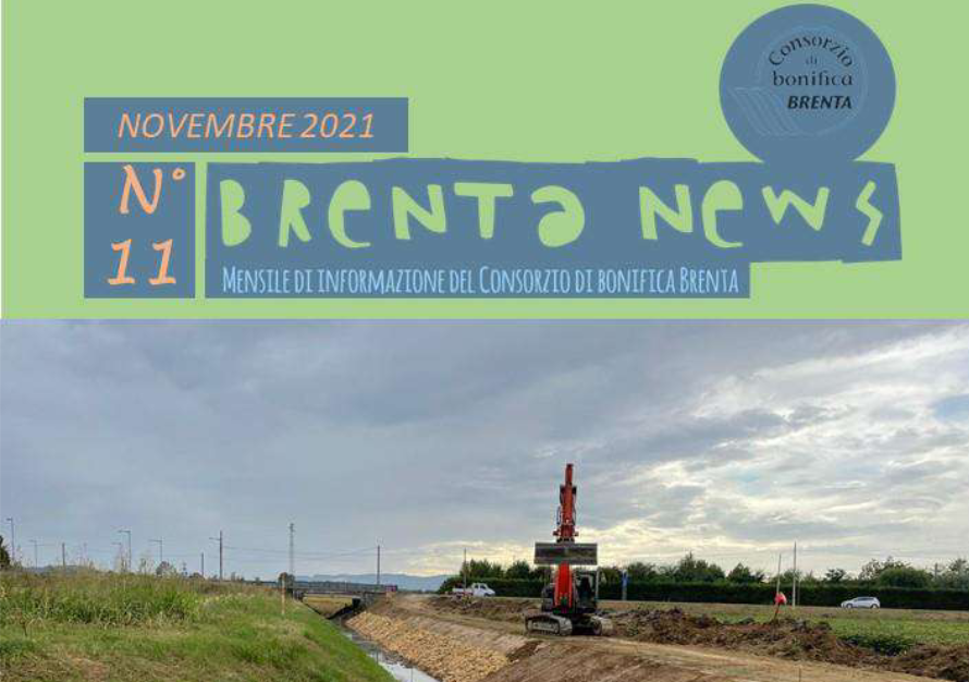 Diffuso il numero di novembre del periodico mensile Brenta News. E’ disponibile e consultabile anche on line