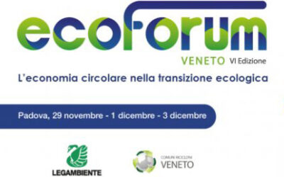 Newsletter “Ambiente Informa”: la prossima settimana si terrà a Padova la settima edizione dell’EcoForum Veneto