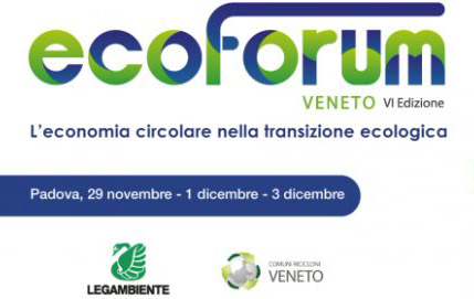 Newsletter “Ambiente Informa”: la prossima settimana si terrà a Padova la settima edizione dell’EcoForum Veneto