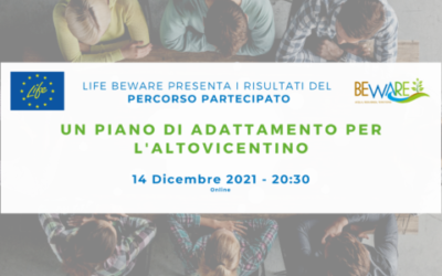 Alto Vicentino: domani focus online del progetto “LIFE Beware” per adattare il territorio ai cambiamenti climatici