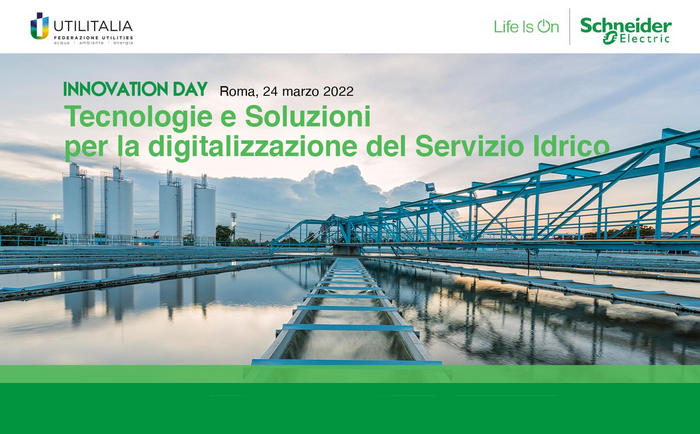 Un evento su “Tecnologie e Soluzioni per la digitalizzazione del Servizio Idrico” si terrà il prossimo 24 marzo a Roma