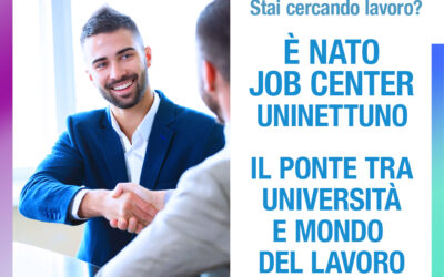 Un ponte tra studio e mondo del lavoro: ecco “JOB Center” dell’Università Telematica Internazionale UniNettuno