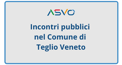Quattro incontri pubblici in programma a Teglio Veneto  per spiegare l’introduzione dellaTariffa Rifiuti Puntuale