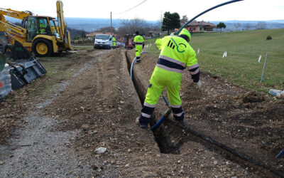 Terminati i lavori di Piave Servizi per portare l’acqua potabile alla località Piadera del Comune di Vittorio Veneto