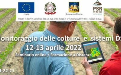 Seminario formativo “Monitoraggio delle colture e sistemi DSS” per tecnici e consulenti del settore primario