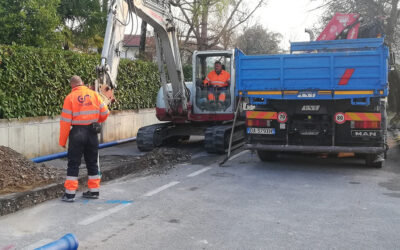 In corso i lavori di Piave Servizi per contrastare le condizioni di criticità idraulica del quartiere Parise a Oderzo