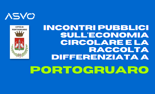 Nuovi servizi di raccolta differenziata a Portogruaro: questa sera il primo di tre incontri pubblici di presentazione