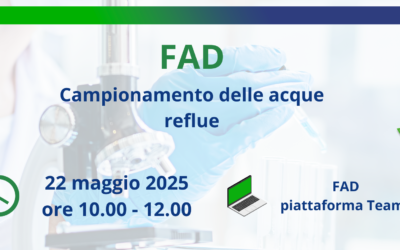 22 maggio 2025 | Campionamento delle acque reflue
