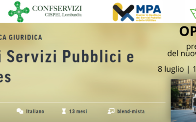 8 luglio 2025 | Open day Master Gestione Servizi Pubblici Locali e Utilities a.a. 2025-2026