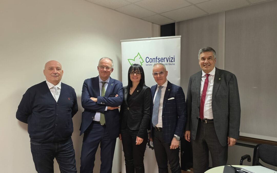 Roberto Gasparetto eletto presidente di Confservizi Veneto Friuli Venezia Giulia